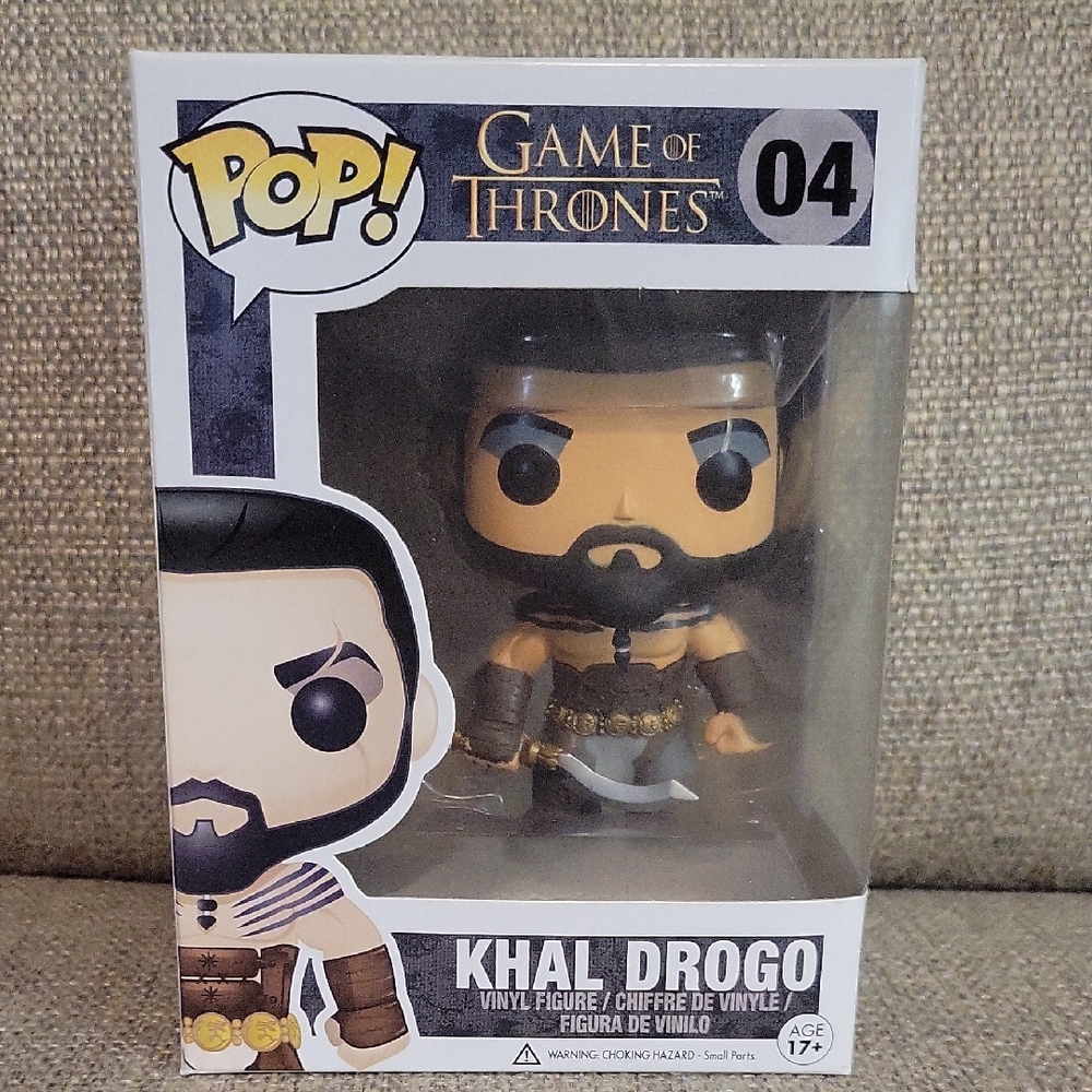 Funko Khal Drogo Vinyl Figure with Black and Brown Details